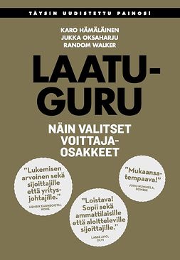 Hämäläinen, Karo - Laatuguru - Näin valitset voittajaosakkeet, e-kirja